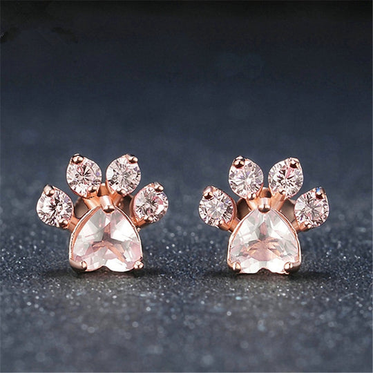 Cat Paw Stud øredobber