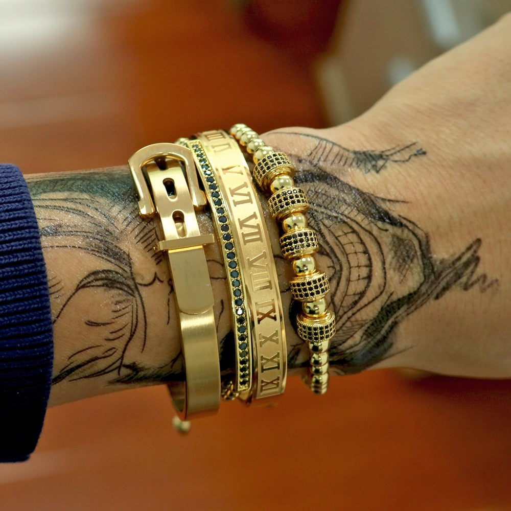 Titanium armbåndsett