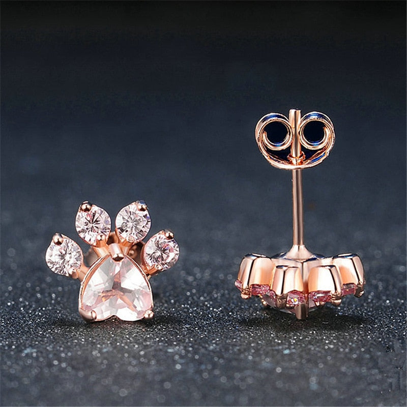 Cat Paw Stud øredobber