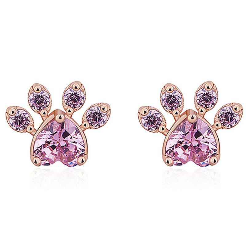 Cat Paw Stud øredobber