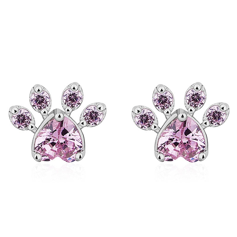 Cat Paw Stud øredobber