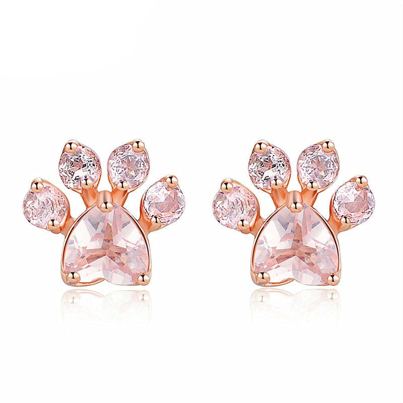 Cat Paw Stud øredobber