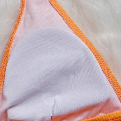 Blomsterbikini for kvinner