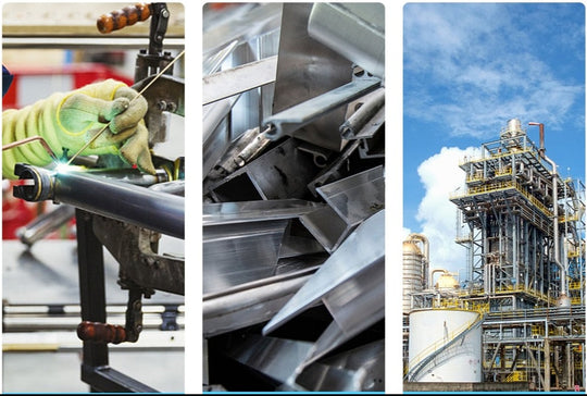 Sveisestenger av aluminium