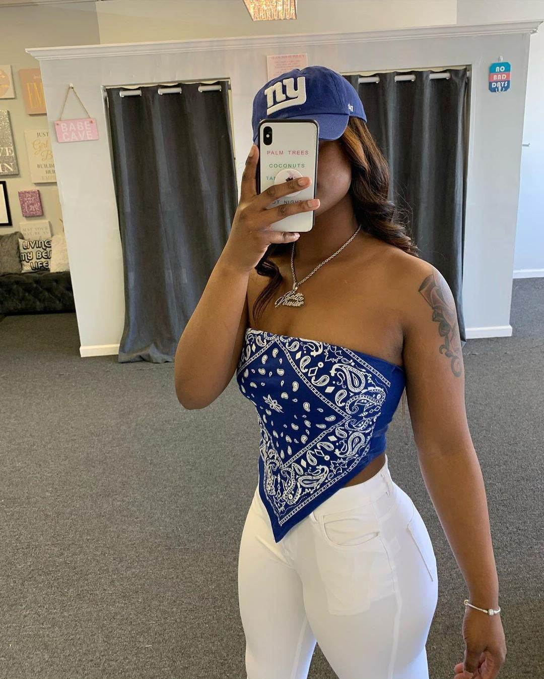 Tube Crop Bandana Topper