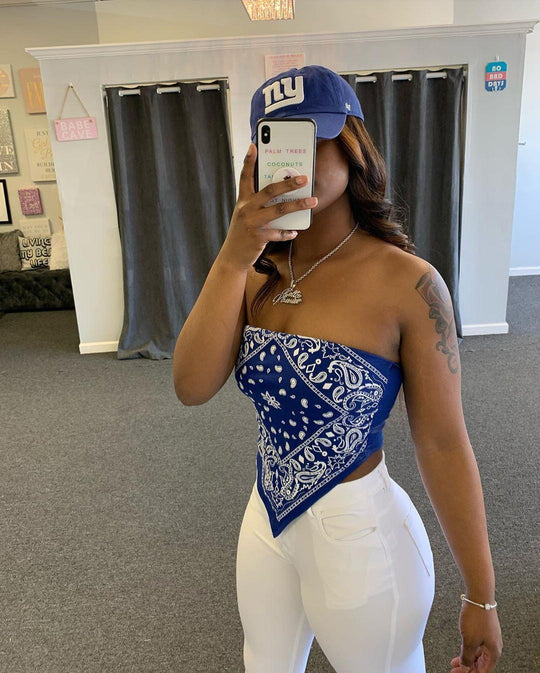 Tube Crop Bandana Topper