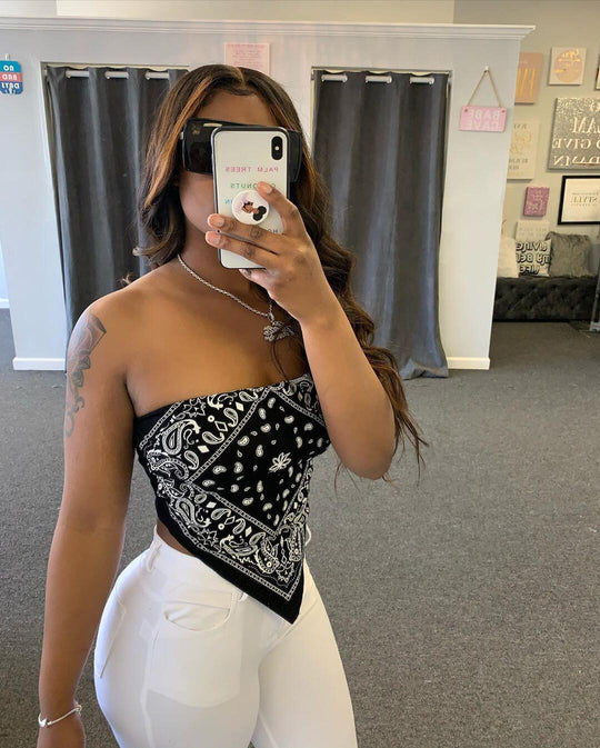 Tube Crop Bandana Topper