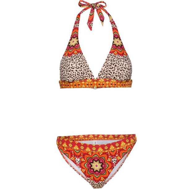 Blomsterbikini for kvinner