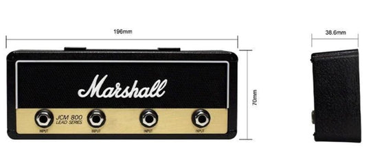 Veggmontert nøkkelholder for forsterker