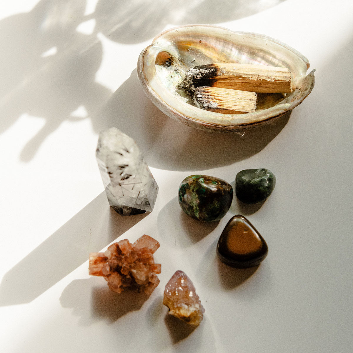 Krystaller og steiner