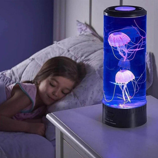Jellyfish LED Nattlampe