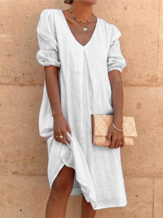 Damen Midikleid im modernen Stil