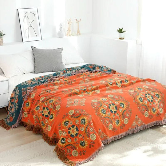 Μάλλινο Κουβέρτα Boho Στυλ για Άνετους Χώρους  