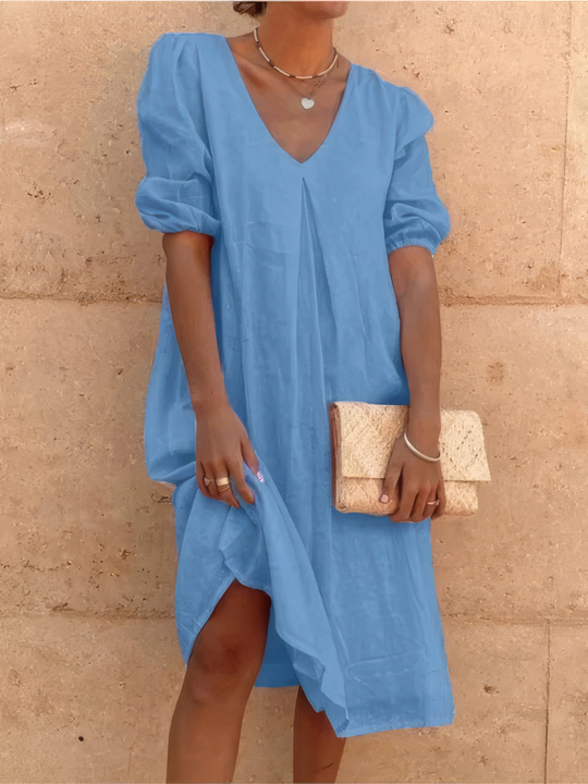 Damen Midikleid im modernen Stil