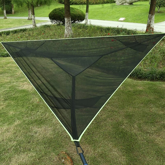 Triangulær netting hengekøye
