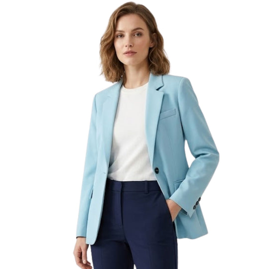 Dameblazer Smal Passform Tidløs Design