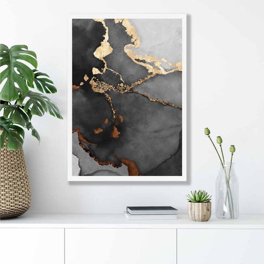 Abstrakt Kunstplakat for Hjem og Kontor 3