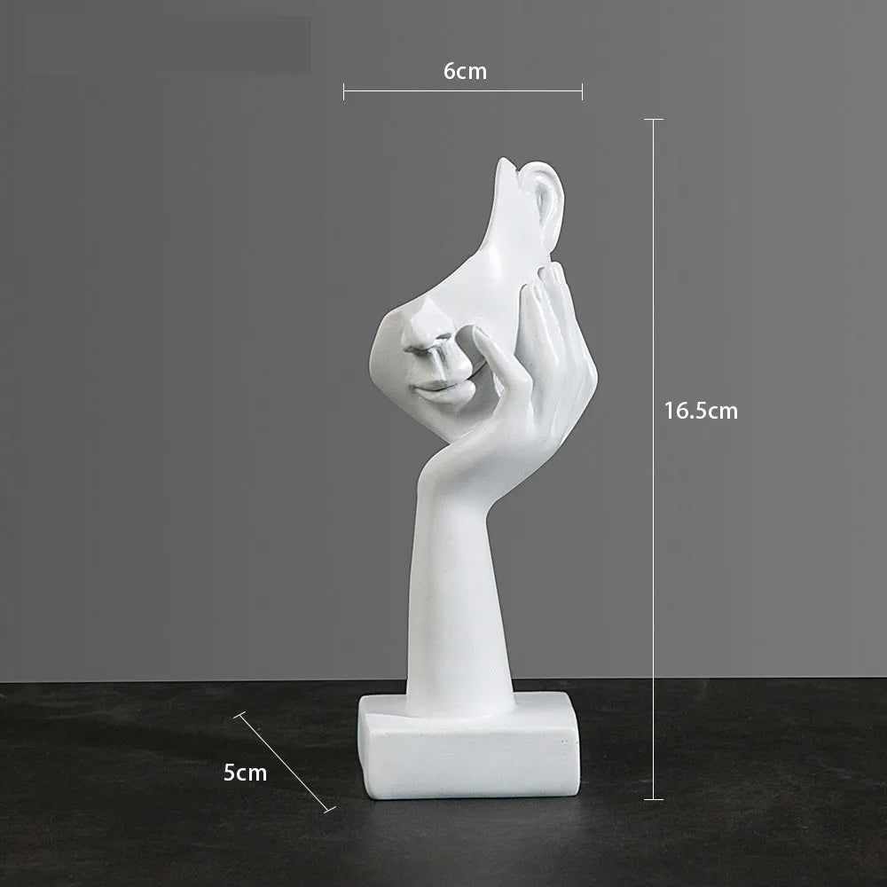 Abstrakt Maske Statue for Innendørs Dekorasjon 20