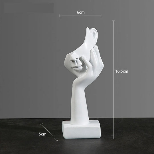 Abstrakt Maske Statue for Innendørs Dekorasjon 20