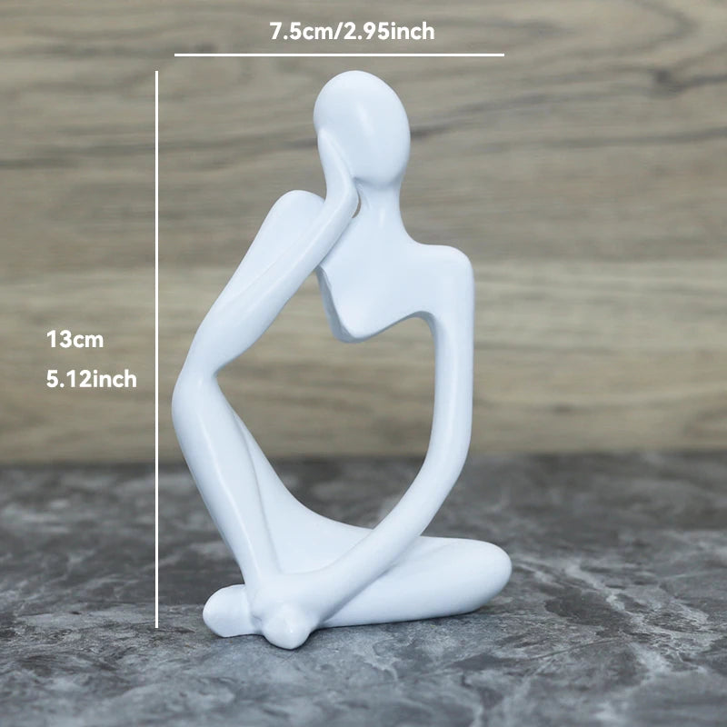 Abstrakt Skulptur Figur for Hjemmeinnredning 10