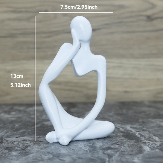 Abstrakt Skulptur Figur for Hjemmeinnredning 10