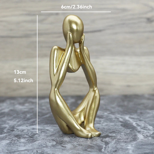 Abstrakt Skulptur Figur for Hjemmeinnredning 13
