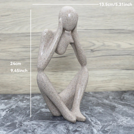 Abstrakt Skulptur Figur for Hjemmeinnredning 15