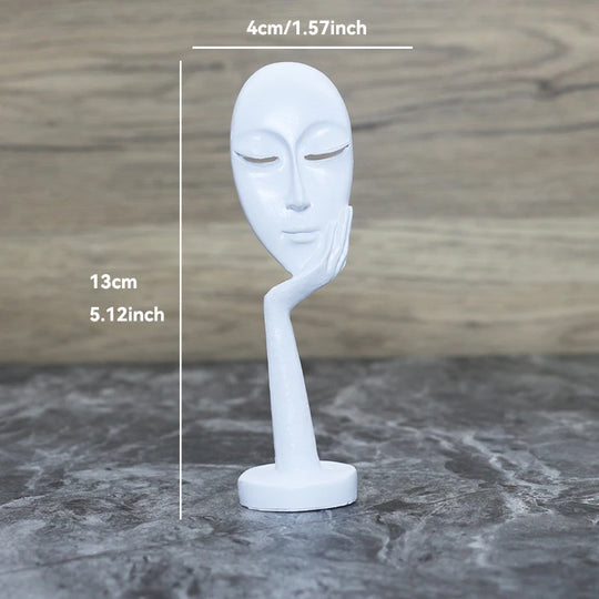 Abstrakt Skulptur Figur for Hjemmeinnredning 16