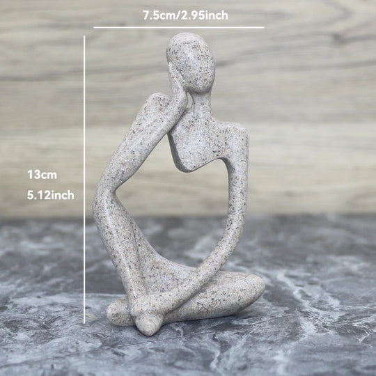 Abstrakt Skulptur Figur for Hjemmeinnredning 17