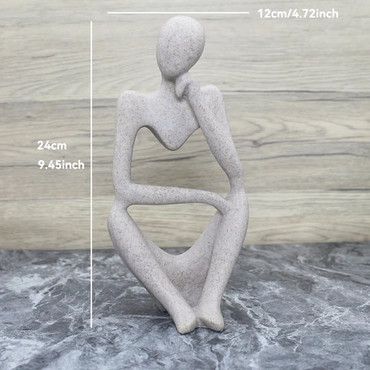 Abstrakt Skulptur Figur for Hjemmeinnredning 18