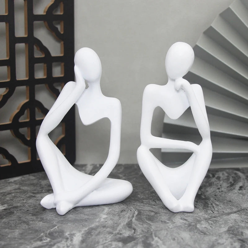 Abstrakt Skulptur Figur for Hjemmeinnredning 2