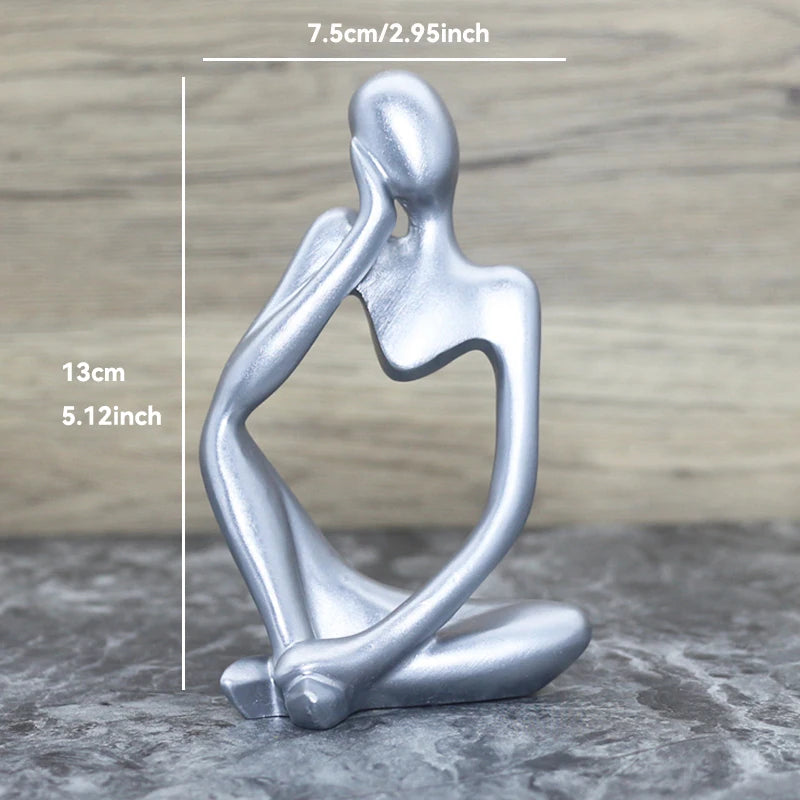 Abstrakt Skulptur Figur for Hjemmeinnredning 21