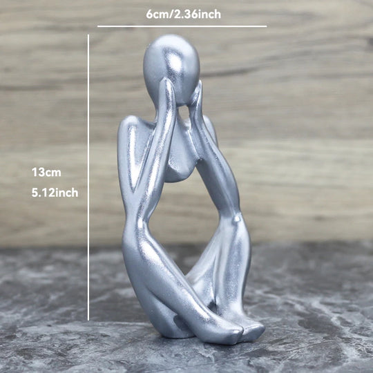 Abstrakt Skulptur Figur for Hjemmeinnredning 23