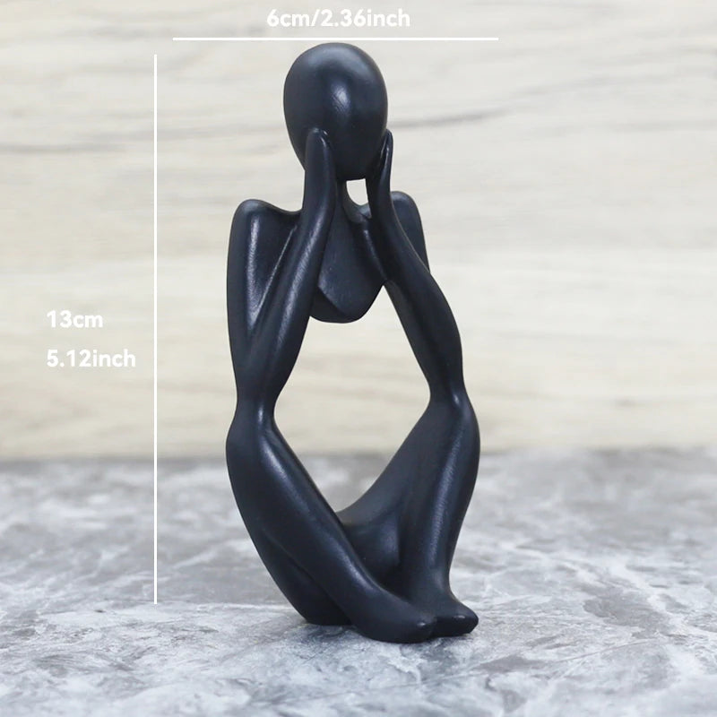 Abstrakt Skulptur Figur for Hjemmeinnredning 24