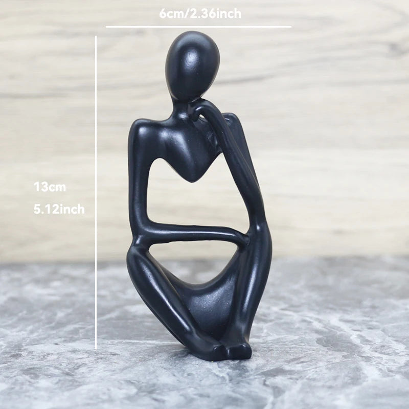 Abstrakt Skulptur Figur for Hjemmeinnredning 26