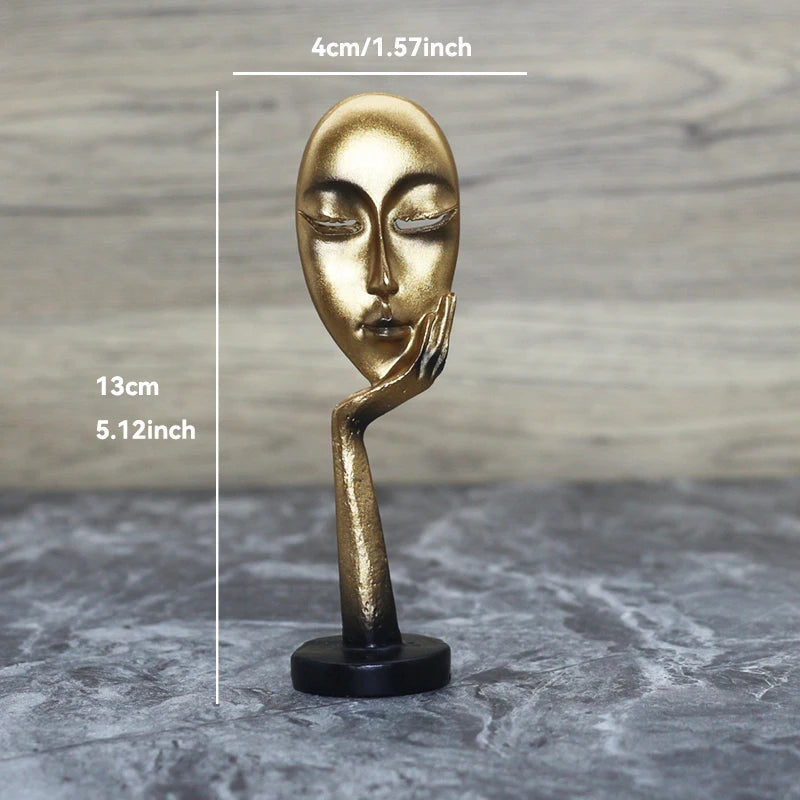 Abstrakt Skulptur Figur for Hjemmeinnredning 27