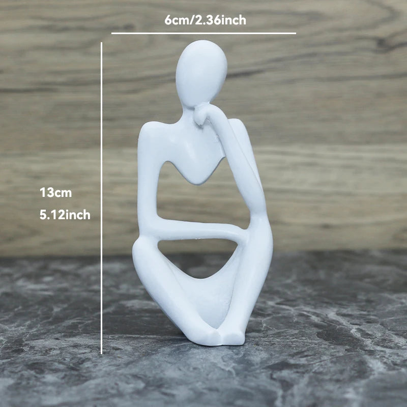 Abstrakt Skulptur Figur for Hjemmeinnredning 28