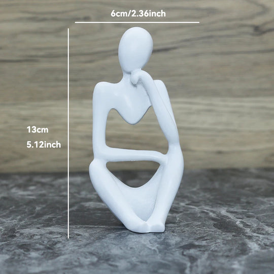 Abstrakt Skulptur Figur for Hjemmeinnredning 28
