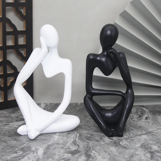 Abstrakt Skulptur Figur for Hjemmeinnredning 3