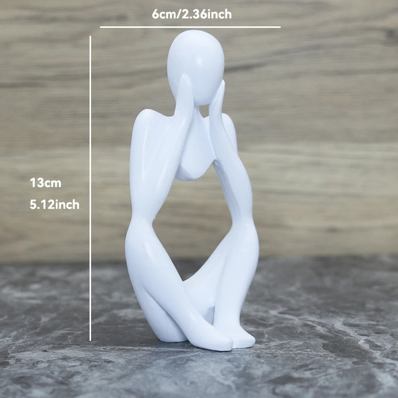 Abstrakt Skulptur Figur for Hjemmeinnredning 30