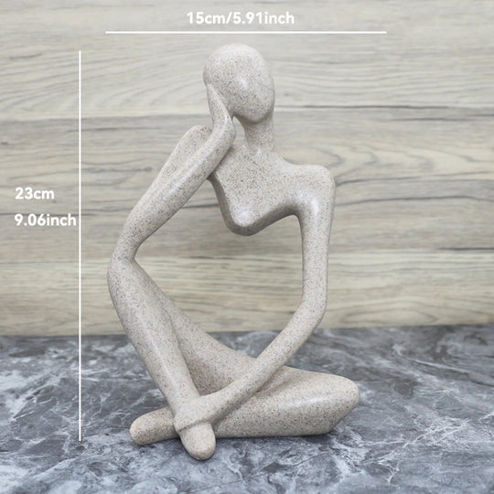 Abstrakt Skulptur Figur for Hjemmeinnredning 31