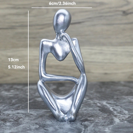 Abstrakt Skulptur Figur for Hjemmeinnredning 33
