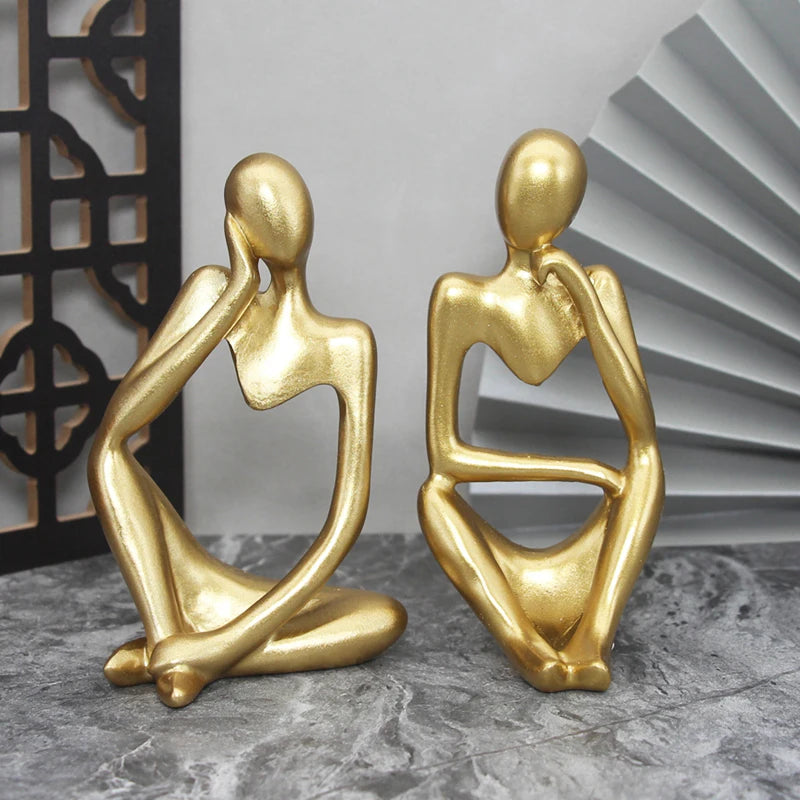 Abstrakt Skulptur Figur for Hjemmeinnredning 4