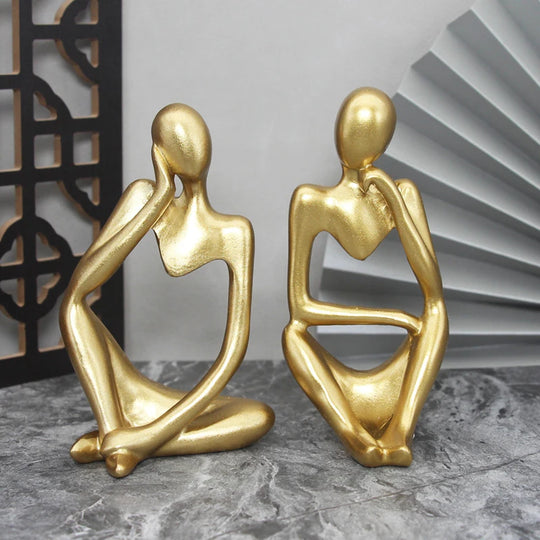 Abstrakt Skulptur Figur for Hjemmeinnredning 4