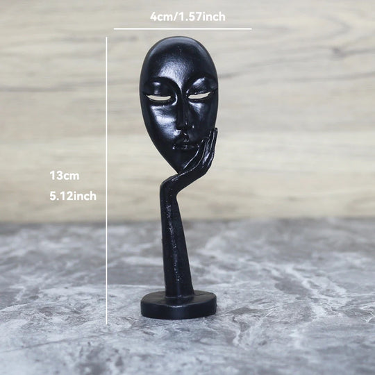Abstrakt Skulptur Figur for Hjemmeinnredning 9