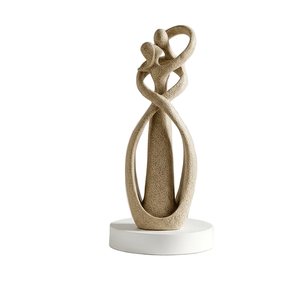 Abstrakt Skulptur for Tidløs Kjærlighet 0