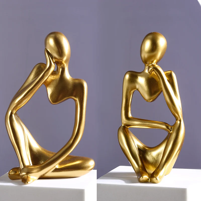 Abstrakt Statue for Innendørs Dekorasjon 14