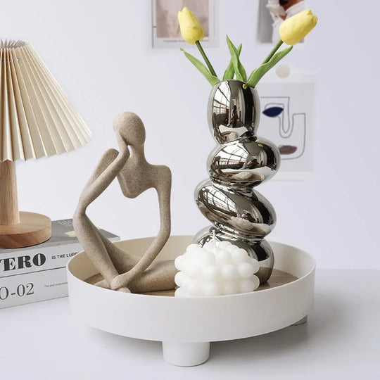 Abstrakt Statue for Innendørs Dekorasjon 3