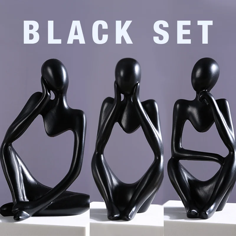 Abstrakt Statue for Innendørs Dekorasjon 6