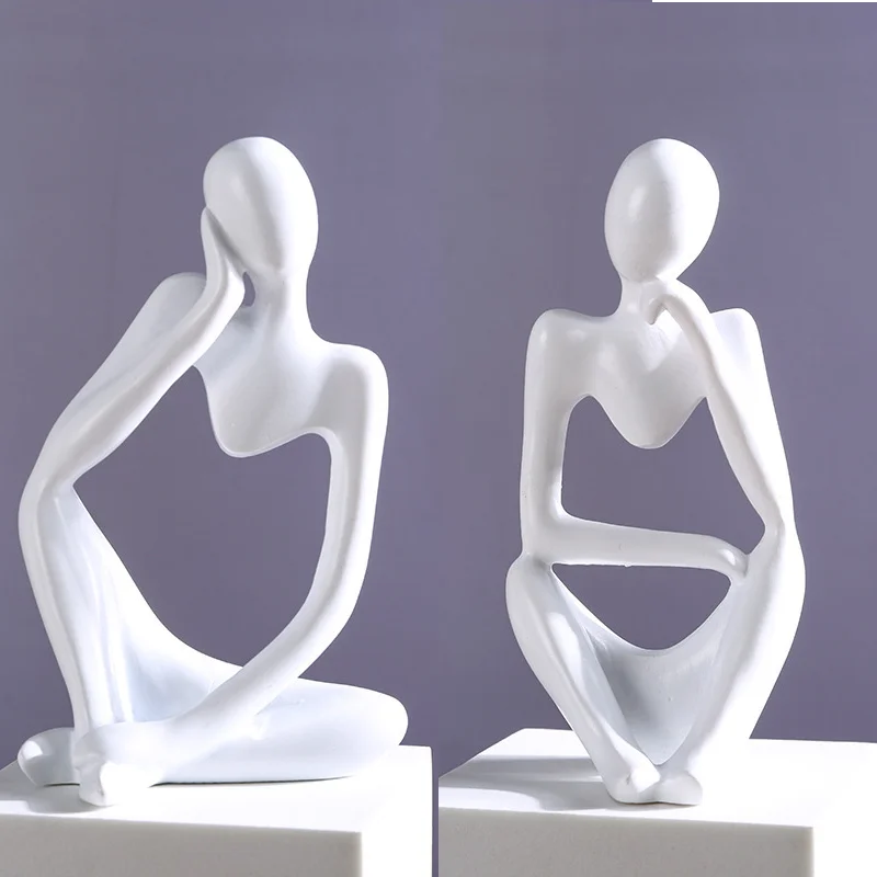 Abstrakt Statue for Innendørs Dekorasjon 9